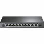 TP-Link 10-Port Gigabit Desktop Switch with 6-Port PoE+ and 2-Port PoE++ - 10 Ports - Gigabit Ethernet - 1000Base-X, 10/100/1000Base-T (TL-SG1210PP)