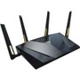 Asus RT-AX88U PRO Wi-Fi 6 IEEE 802.11ax Ethernet Wireless Router - Dual Band - 2.40 GHz ISM Band - 5 GHz UNII Band - 4 x Antenna(4 x - (Fleet Network)