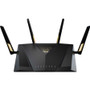 Asus RT-AX88U PRO Wi-Fi 6 IEEE 802.11ax Ethernet Wireless Router - Dual Band - 2.40 GHz ISM Band - 5 GHz UNII Band - 4 x Antenna(4 x - (RT-AX88U PRO)