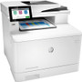 HP LaserJet M480f Laser Multifunction Printer-Color-Copier/Fax/Scanner-27 ppm Mono/27 ppm Color Print-600x600 Print-Automatic Duplex - (Fleet Network)