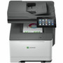 Lexmark CX635adwe Wired & Wireless Laser Multifunction Printer - Color - Copier/Fax/Printer/Scanner - 42 ppm Mono/42 ppm Color Print - (Fleet Network)