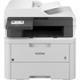 Brother MFC-L3720CDW Wireless Laser Multifunction Printer - Color - CopierFaxPrinterScanner - 19 ppm Mono19 ppm Color Print 2400 MFCL3720CDW