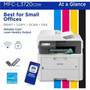 Brother MFC-L3720CDW Wireless Laser Multifunction Printer - Color - CopierFaxPrinterScanner - 19 ppm Mono19 ppm Color Print 2400 MFCL3720CDW