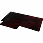 Asus ROG Scabbard II Gaming Mouse Pad - 012 3 mm x 1575 400 mm Dimension - Black Red - Rubber Woven Fabric - Spill Scratch - NC08 ROG SCABBARD II