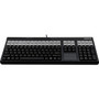 CHERRY LPOS G86-71411 POS Keyboard - 127 Keys - QWERTY Layout - 42 Relegendable Keys - Magnetic Stripe Reader - USB - Black G86-71411EUADAA