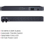 CyberPower Switched ATS PDU PDU24005 10-Outlets PDU - Metered - NEMA L5-20P - 10 x NEMA 5-20R - 120 V AC - 1U - Horizontal - (PDU24002)