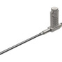 Noble T-Bar Combination Lock Keyless Mobile Security - Resettable - 4-digit - Patented T-barCombination Lock - Silver - Stainless - - NG07T