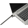 Kensington Universal 3-in-1 Keyed Laptop Lock - Patented T-bar/Key Lock - Carbon Steel, Plastic - 6 ft - For Notebook (K62318WW)