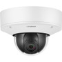 Wisenet XNV-8081Z 5 Megapixel Outdoor Network Camera - Color, Monochrome - Dome - White - MJPEG, H.264, H.265 - 2560 x 1920 - 3.6 mm- (Fleet Network)