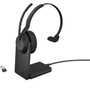 Jabra Evolve2 55 Headset - Mono - Wireless - Bluetooth - 984 ft - 20 Hz - 20 kHz - On-ear - Monaural - Supra-aural - MEMS Technology 25599-899-989-01