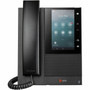Poly CCX 505 IP Phone - Corded - CordedCordless - Bluetooth Wi-Fi - Desktop Wall Mountable - Black - 24 x Total Line - VoIP - 5 - 82Z82AA