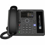 AudioCodes C435HD IP Phone - Corded - Corded - Wall Mountable, Desktop - Black - VoIP - 4.3" LCD - 2 x Network (RJ-45) - PoE Ports (Fleet Network)