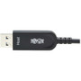 Tripp Lite by Eaton U428F-30M-D3 Fiber Optic Data Transfer Cable - 984 ft Fiber Optic Data Transfer Cable for Computer Server Hard U428F-30M-D3