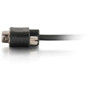 C2G 15ft RS232 DB9 Cable with Low Profile Connectors - In Wall Rated - M/F - 15 ft Serial Data Transfer Cable - First End: 1 x 9-pin - (52160)
