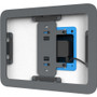 Heckler Design Wall Mount for Tablet, Gang Box, Power Adapter - Black Gray - 12.9" Screen Support (Fleet Network)