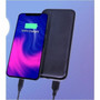 Helix 10000 mAh Power Bank with Dual USB-A Ports - For Smartphone - 10000 mAh - 2 x USB - Black ETHPB10