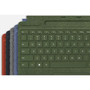 Microsoft Signature KeyboardCover Case Surface Pro 8 Surface Pro 9 Surface Pro X Tablet Stylus - Forest Green - Alcantara Body - x 8X800118