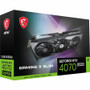MSI NVIDIA GeForce RTX 4070 SUPER Graphic Card - 12 GB GDDR6X - 7680 x 4320 - 2.66 GHz Boost Clock - 192 bit Bus Width - PCI Express - (G4070S12GXS)