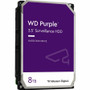 WD Purple WD85PURZ 8 TB Hard Drive - 3.5" Internal - SATA (SATA/600) - Conventional Magnetic Recording (CMR) Method - 180 TB TBW - 3 (Fleet Network)
