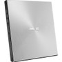 Asus ZenDrive SDRW-08U9M-U DVD-Writer - External - Silver - DVD-RAM/&#177;R/&#177;RW Support - 24x CD Read/24x CD Write/24x CD Rewrite (Fleet Network)