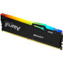 Kingston FURY Beast 16GB DDR5 SDRAM Memory Module - For Desktop PC, Motherboard - 16 GB (1 x 16GB) - DDR5-4800/PC5-38400 DDR5 SDRAM - (KF548C38BBA-16)
