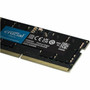 Crucial 48GB DDR5 SDRAM Memory Module - For Notebook Motherboard Computer - 48 GB 1 x 48GB - DDR5-5600PC5-44800 DDR5 SDRAM - 5600 CT48G56C46S5