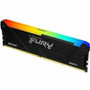 Kingston FURY Beast 16GB (2 x 8GB) DDR4 SDRAM Memory Kit - 16 GB (2 x 8GB) - RGB - DDR4-3600/PC4-28800 DDR4 SDRAM - 3600 MHz - CL17 - (KF436C17BB2AK2/16)