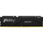 Kingston FURY Beast 8GB DDR5 SDRAM Memory Module - For Motherboard - 8 GB (1 x 8GB) - DDR5-4800/PC5-38400 DDR5 SDRAM - 4800 MHz - CL38 (KF548C38BB-8)