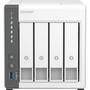 QNAP TS-433-4G SANNAS Storage System - ARM Cortex A55 Quad-core 4 Core 2 GHz - 4 x HDD Supported - 0 x HDD Installed - 4 x SSD - 0 TS-433-4G-US