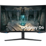 Samsung Odyssey G6 S27BG652EN 27 Class WQHD Curved Screen Smart Gaming LCD Monitor - 169 - Black - 27 Viewable - Vertical Alignment LS27BG652ENXGO