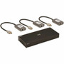 Tripp Lite by Eaton B127A-2A0-BH Video Extender TransmitterReceiver - 1 Input Device - 3 Output Device - 230 ft 70104 mm Range - 7 B127A-004-BHPH3