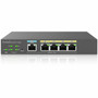 EnGenius Cloud Managed 5-Port 60W Gigabit PoE Switch Extender - 5 Ports - Manageable - Gigabit Ethernet - 101001000Base-T - 2 Layer EXT1105P