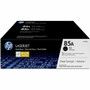 HP 85A Original Laser Toner Cartridge - Black - 2 Pack - 1600 Pages CE285AD