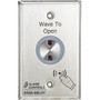 Alarm Controls NTS-1 Push Button - Single Gang - Stainless Steel - Stainless Steel (Fleet Network)