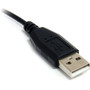 StarTech.com USB cable - 4 pin USB Type A (M) - Right Angle Micro USB Type B (M) - 90 cm - Type A Male USB - Type B Male USB - 3ft - (UUSBHAUB3RA)