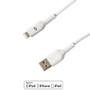 Apple iPhone 8-pin Lightning to USB A Male Cable - 6ft - Black