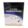 1000ft 4 Pair CAT6 550Mhz FUTP Solid 23AWG CMR Riser Rated Bulk Cable - Black