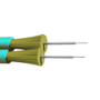 OM3 Multimode 50 Micron (Corning) Duplex Zip Cord - 1.6mm Jacket - OFNP Plenum Fiber Bulk Cable (per meter)