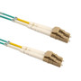 OM3 Multimode Duplex LC/LC 50 Micron - Fiber Optic Patch Cable - 2mm Jacket - LSZH/OFNR - 8inch