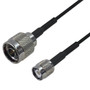 Premium  Cables Brand RF-195 N-Type Male to TNC Male Cable - 6 inch