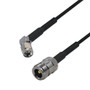 Premium  Cables Brand RF-195 N-Type Female to SMA Male (Right Angle) Cable - 6 inch