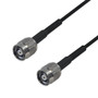 Premium  Cables Brand RF-195 TNC-RP (Reverse Polarity) Male to TNC-RP (Reverse Polarity) Male Cable - 6 inch