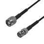 Premium  Cables Brand RF-195 TNC-RP Reverse Polarity Male to TNC-RP Reverse Polarity Female Cable - 6 inch