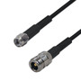 Premium  Cables Brand RF-240 N-Type Female to SMA Male Cable - 1ft