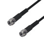 Premium  Cables Times Microwave LMR-240 Ultra Flex SMA Male to SMA Male Cable - 1ft