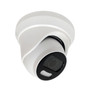 5MP Turret TVI CVI AHD CVBS Camera - 28mm Fixed Lens - Color Night Vision - IP67 Rated - White