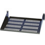Tripp_Lite_SRSHELF2P_-_2U_Rack_Height_-_Black_-_Cold-rolled_Steel_CRS_-_27_kg_Maximum_Weight_Capacity_SRSHELF2P