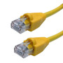 Regular Boot Custom RJ45 Cat6 550MHz Assembled Patch Cable - Yellow - 19ft