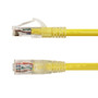 RJ45 Cat6 550MHz Clear Molded Boot Patch Cable - Blue - 10ft