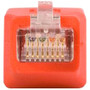 StarTech.com Crossover adapter - RJ-45 (M) - RJ-45 (F) - Gigabit - ( CAT 6 ) - red - 1 x RJ-45 Male - 1 x RJ-45 Female - Red (C6CROSSOVER)